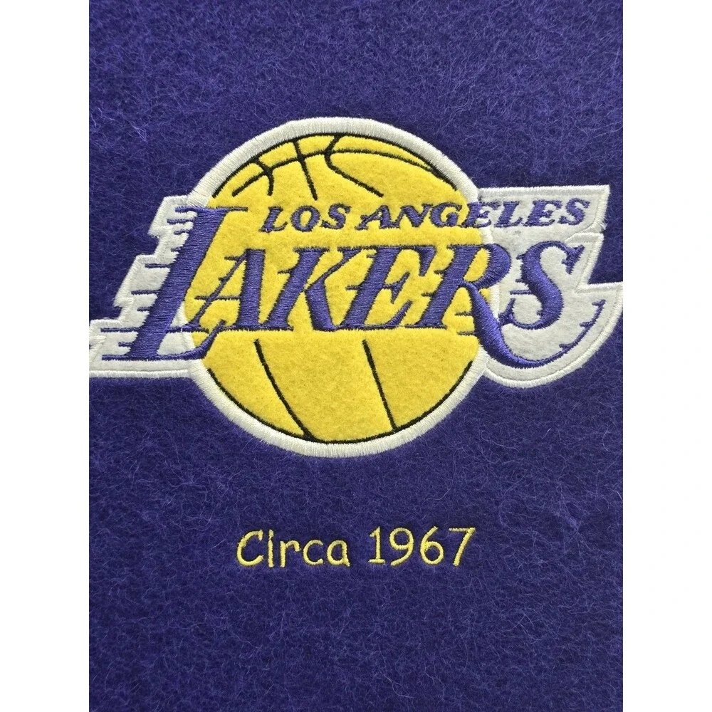 Los Angeles Lakers NBA Winning Streak Embroidered Wool Heritage Wall Banner 2017